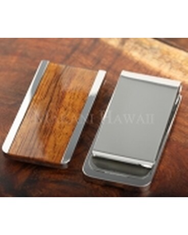 Koa Wood Money Clip $45